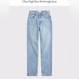 Abercrombie 90’s Straight Jeans